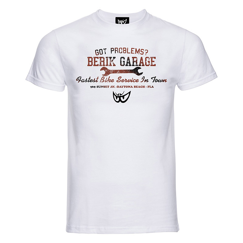 Camiseta Berik 2.0 Garage blanco