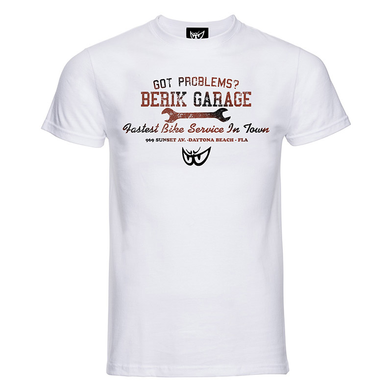 T Shirt Berik Tee 2.0 Garage bianco