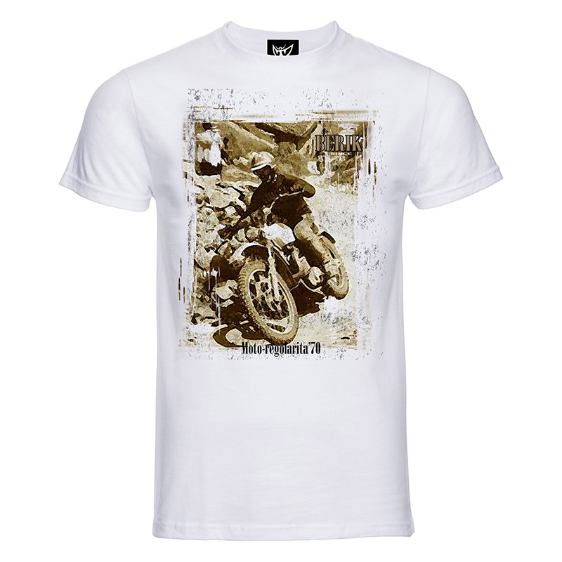 T Shirt Berik Tee 2.0 Retrò bianco