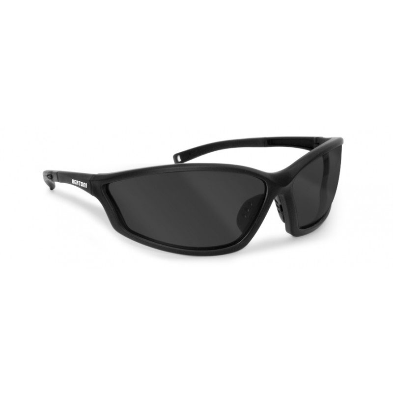 BERTONI OCCHIALI DA MOTO ANTIFOG AF100A nero