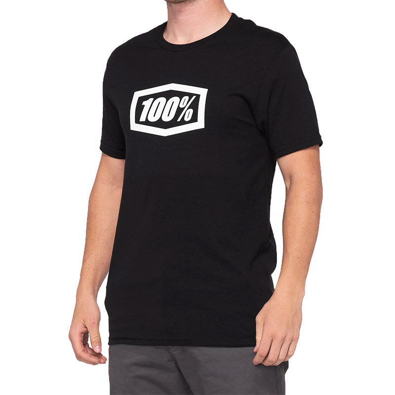 100% Essential T Shirt nero