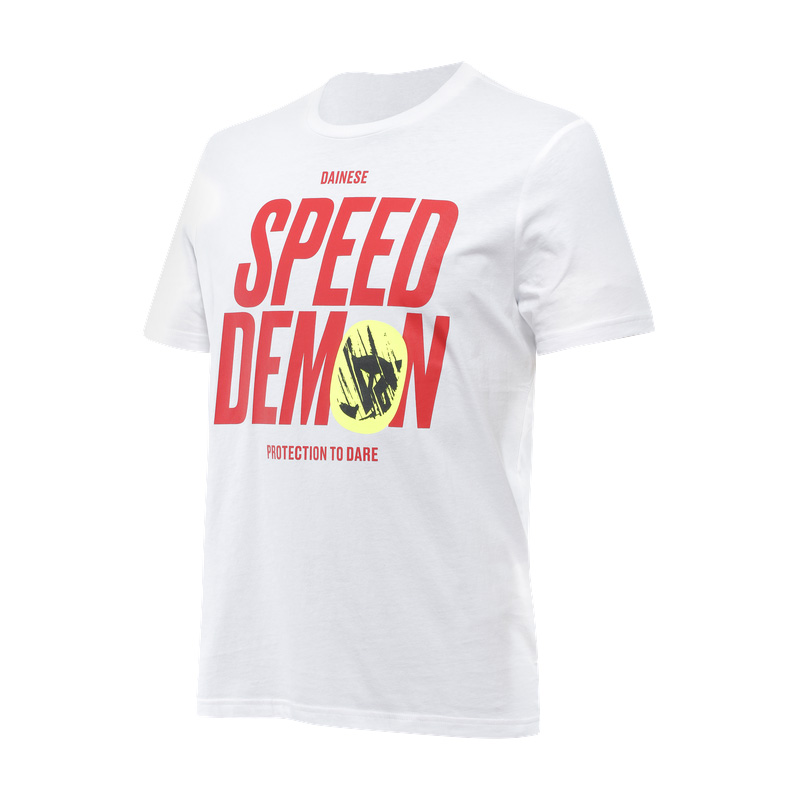 T Shirt Dainese Knee Down bianco