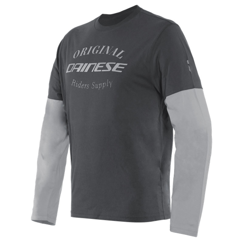 Camiseta Dainese Paddock LS gris