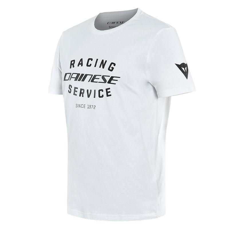 T Shirt Dainese Racing Service Bianco