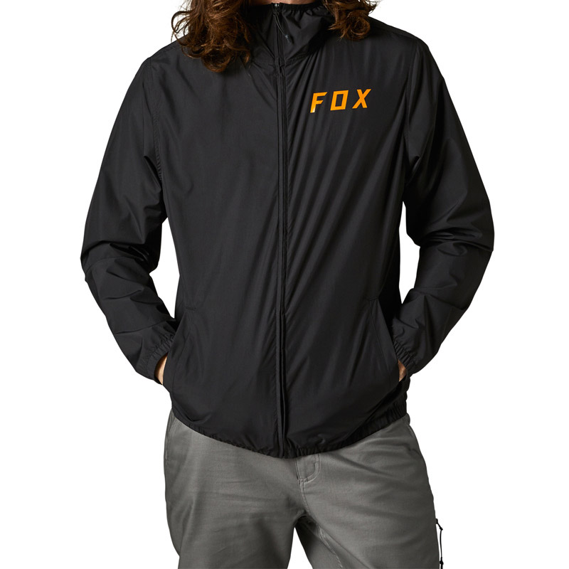 Giacca Fox Clean Up Windbreaker nero