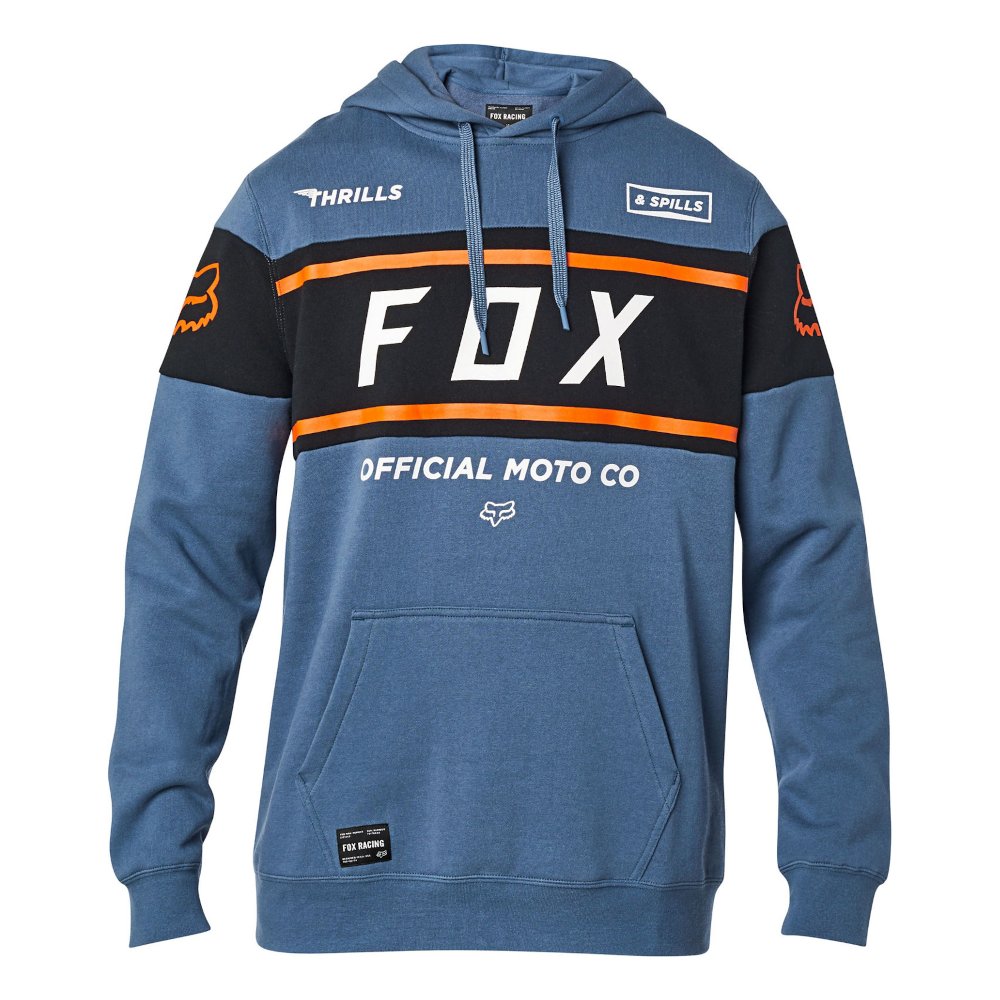Sudadera con capucha oficial Fox blue steel