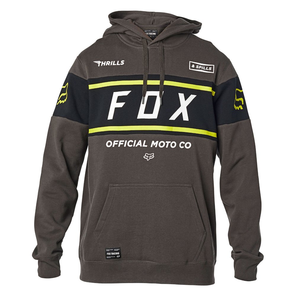 Sudadera con capucha oficial Fox smoke