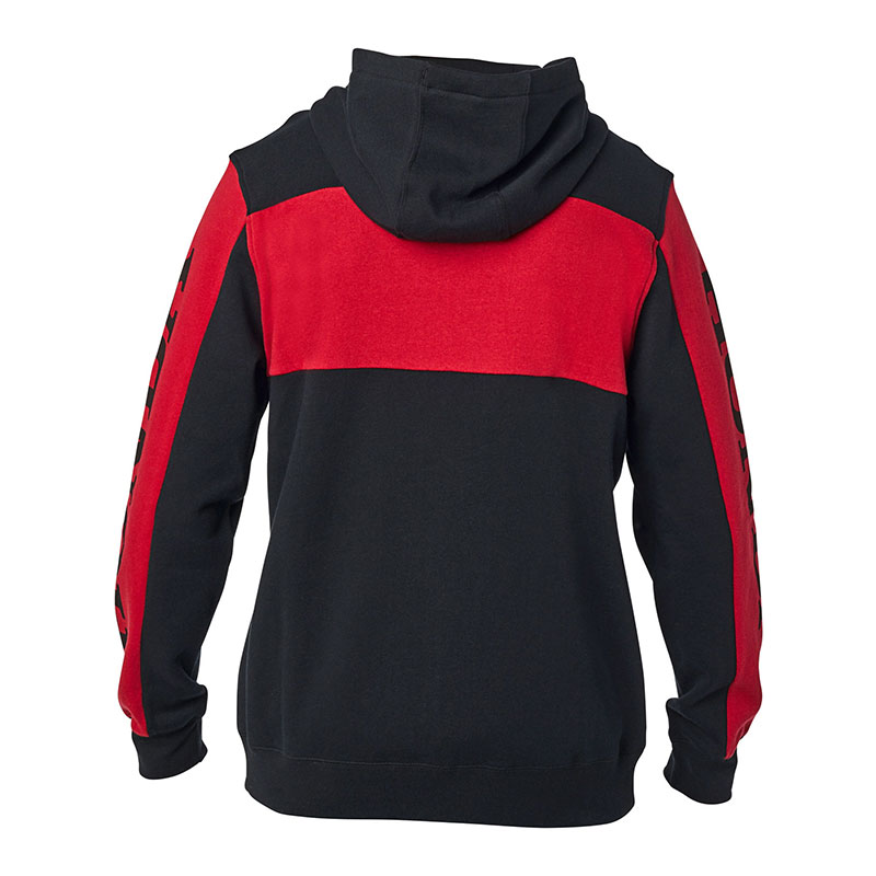 Felpa Fox Honda Zip 2021 Nero Rosso | MotoStorm