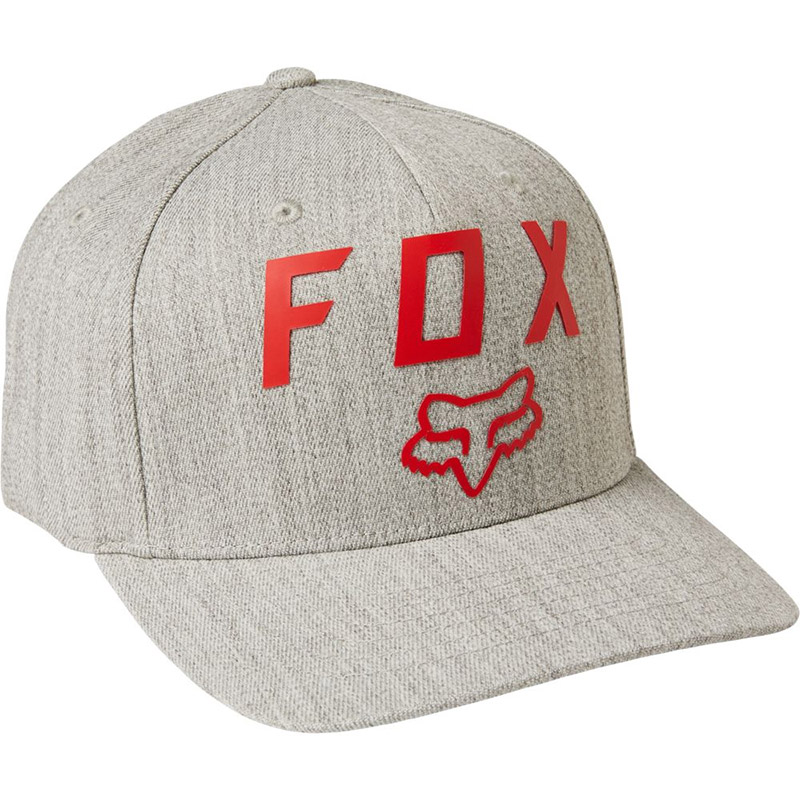 Cappellino Fox Number 2 Flexfit 2.0 grigio