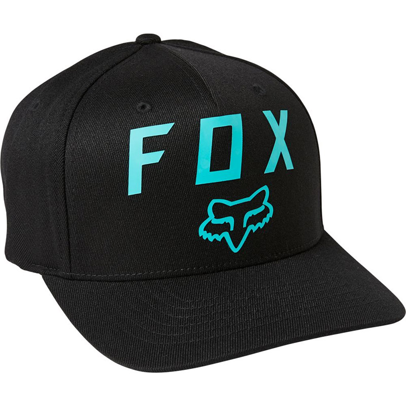 Cappellino Fox Number 2 Flexfit 2.0 nero