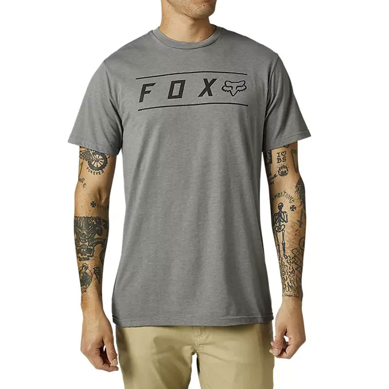 T-shirt Fox Pinnacle SS Premium heather graphite