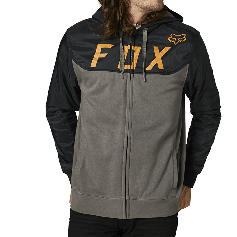 Felpa Fox Pivotal Zip nero