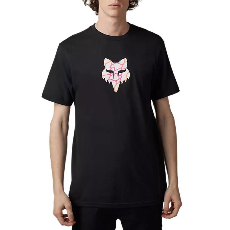 T Shirt Fox Ryvr SS Premium nero