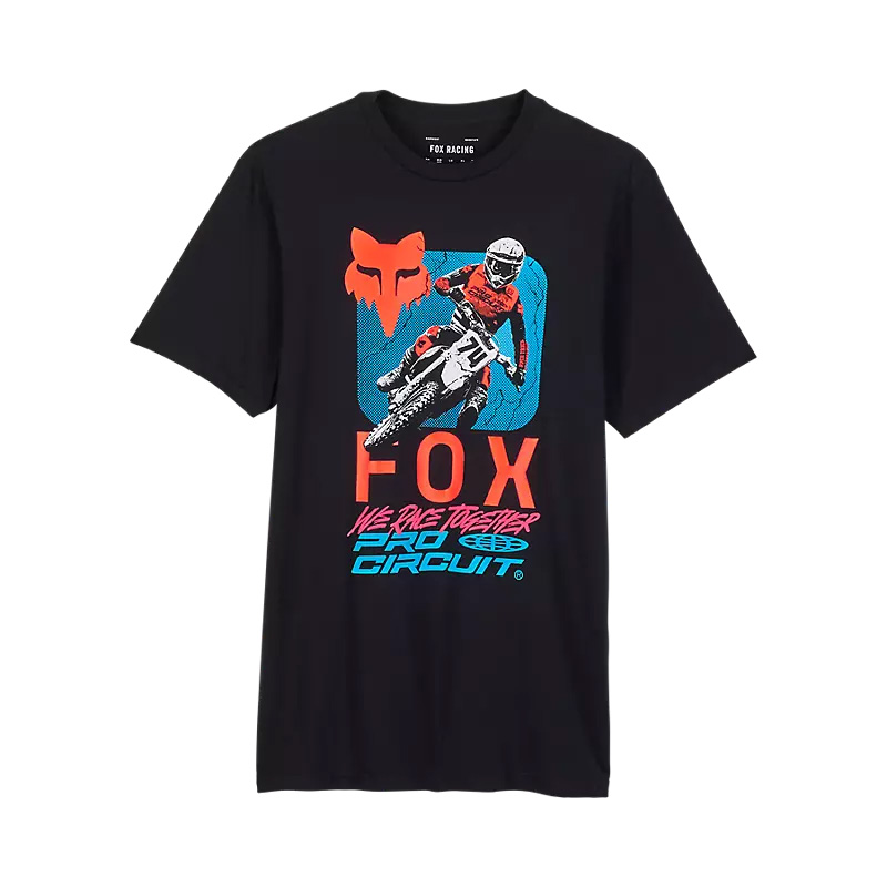 Maglia Fox X Pro Circuit Premium SS nero