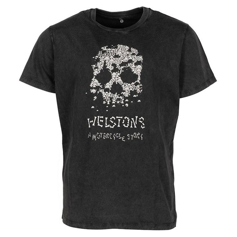 Helstons TS Bones T-Shirt schwarz