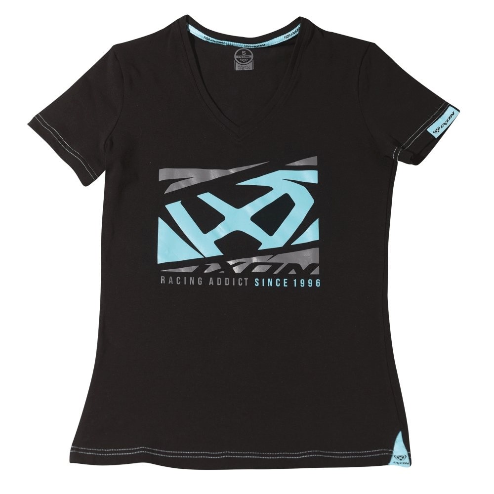 Ixon Jive T-shirt Donna Nero Blu