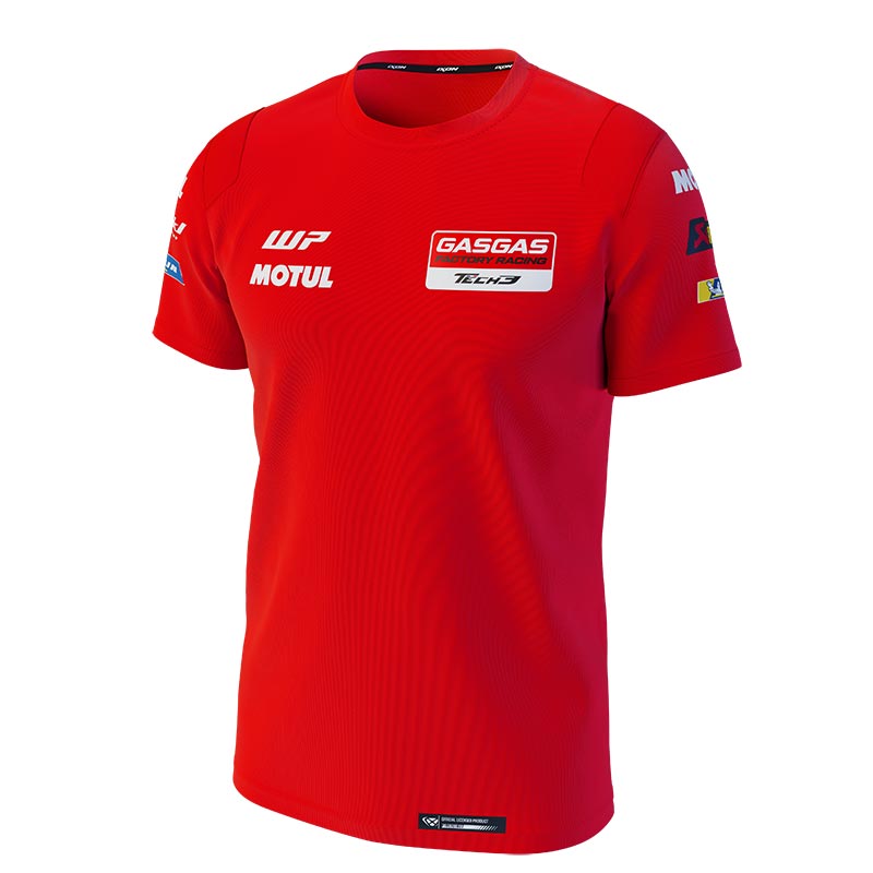 T Shirt Ixon TS1 Tech 3 24 rosso