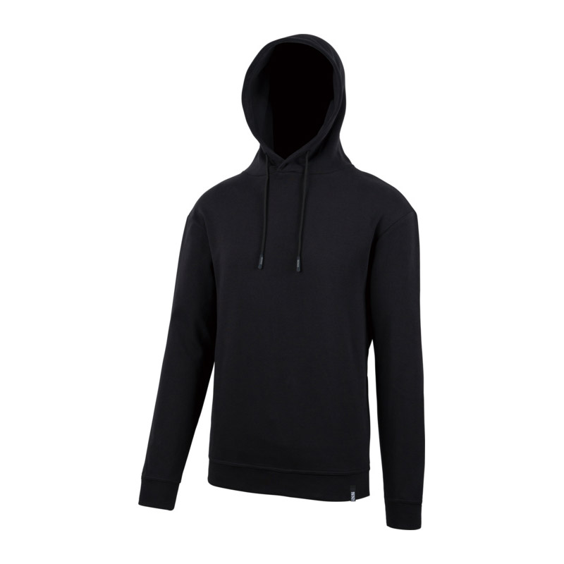 Felpa con cappuccio Ixs Brand Organic 2.0 nero