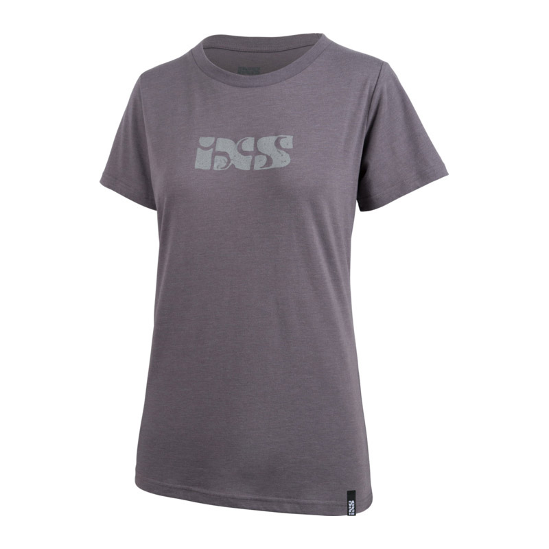 T Shirt Dama IXS Brand Organic 2.0 violeta