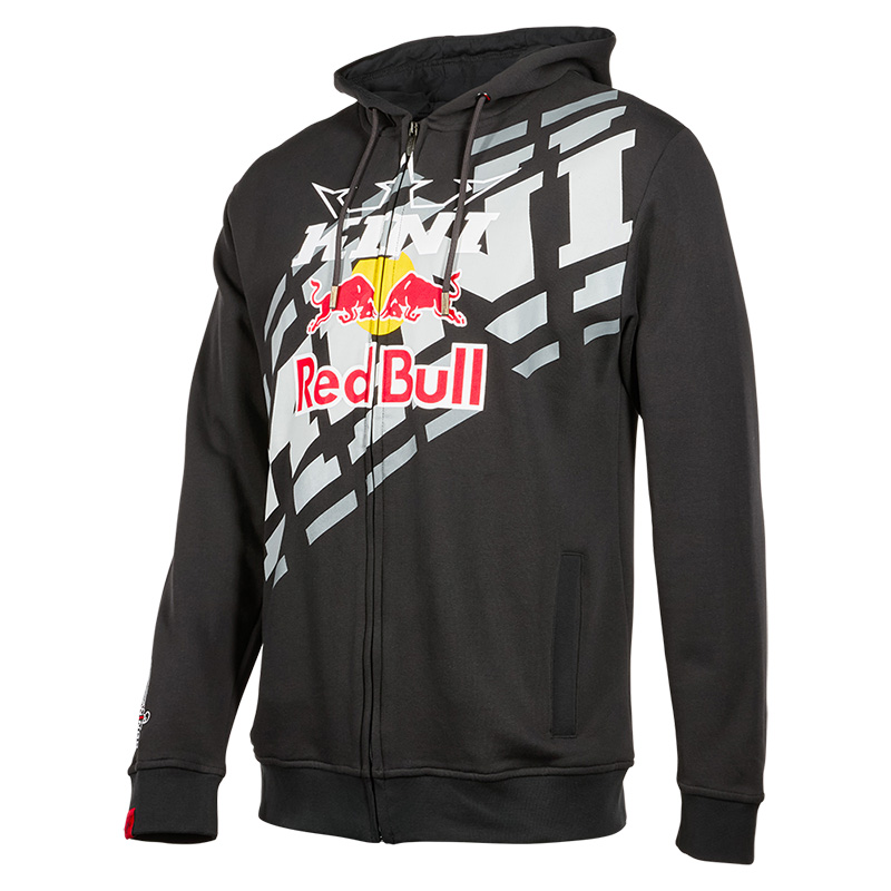 Felpa Kini Red Bull ST Zip 1.0 antracite
