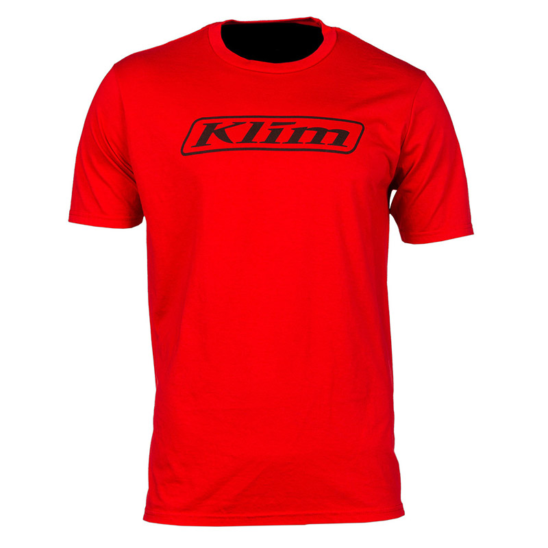 T Shirt Klim Don't Follow Moto rosso