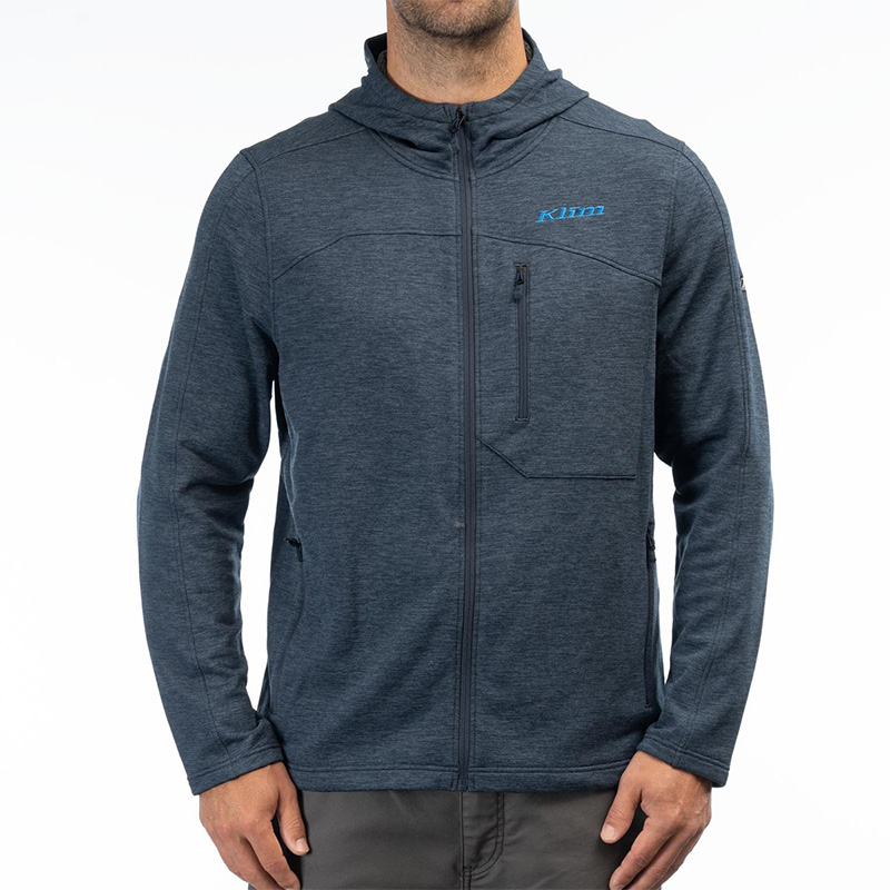 Felpa Klim Echo Wool Fleece blu