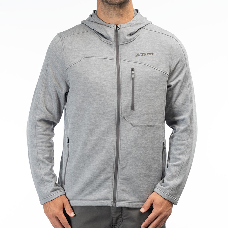 Felpa Klim Echo Wool Fleece grigio