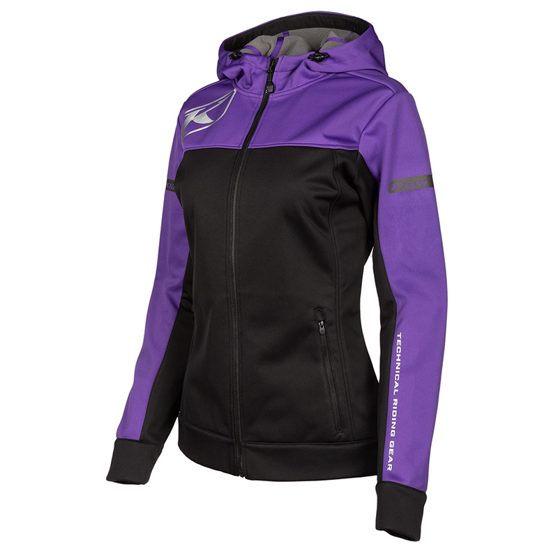 Felpa Donna Klim Evolution Hoodie viola