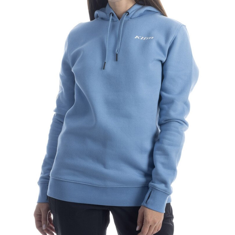 Felpa Donna Klim Mariposa Long Pullover cyan