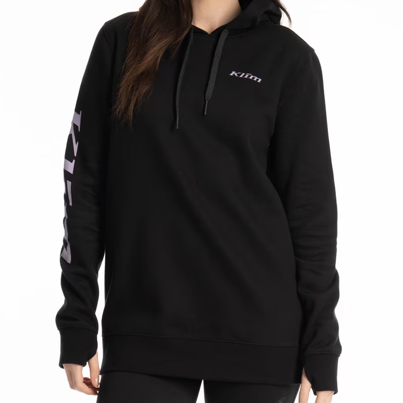 Felpa Donna Klim Mariposa Long Pullover nero