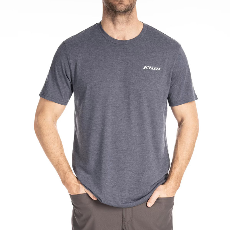 Klim Saddle Mountain Tri-blend Tee Navy
