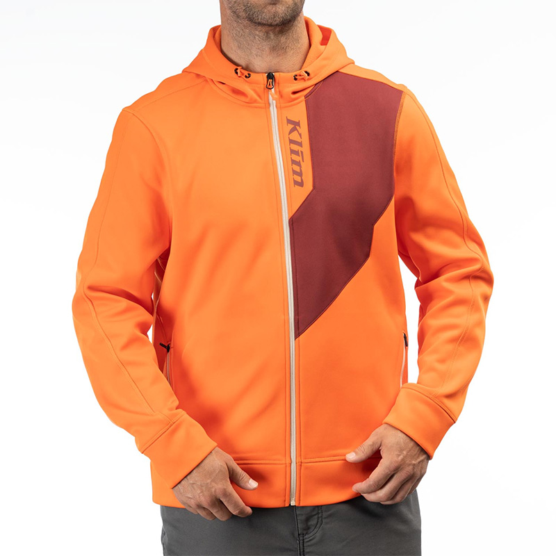 Felpa Klim The Hill Climber Hoodie arancio