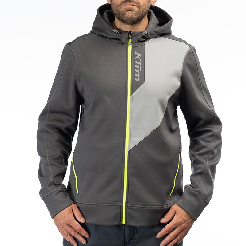 Felpa Klim The Hill Climber Hoodie asphalt