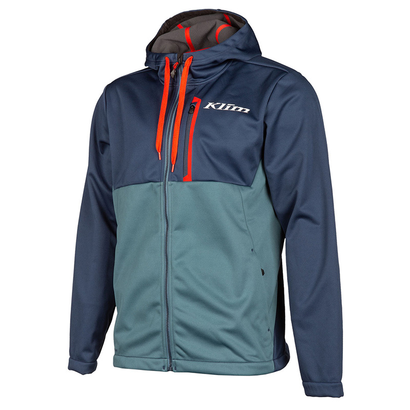 Felpa Klim Transition Hoodie petrol