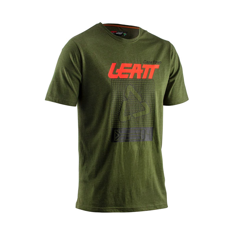 T Shirt Leatt Mesh verde