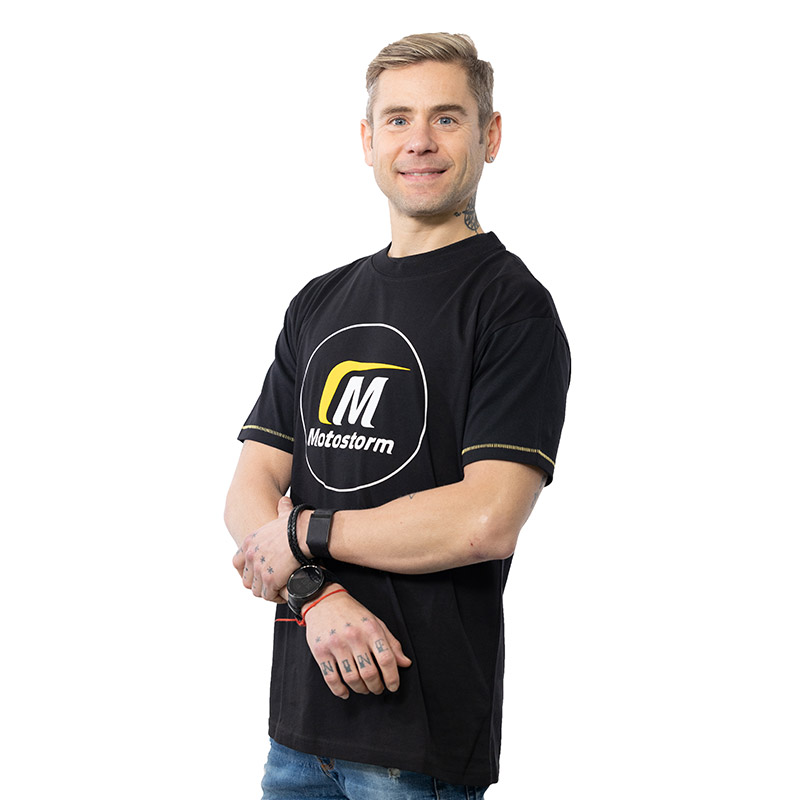 Motostorm Logo T-Shirt nero