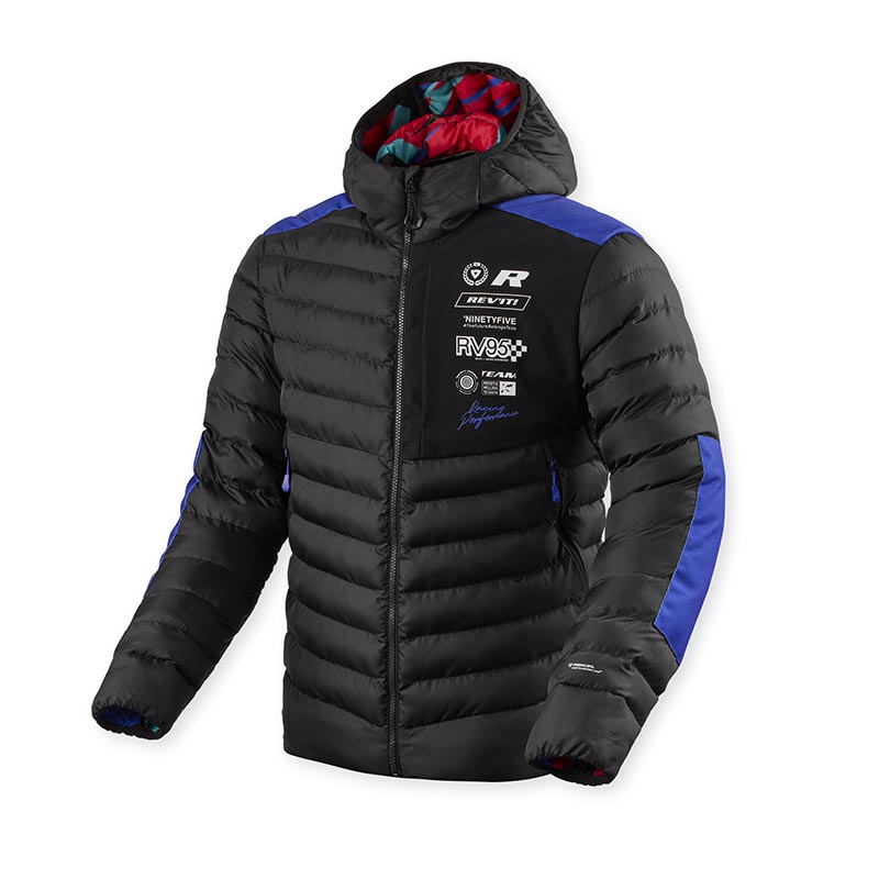 Giacca Rev'It Payload nero blu