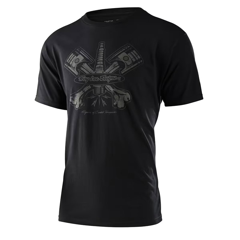 Camiseta Troy Lee Designs Pistonbone negra
