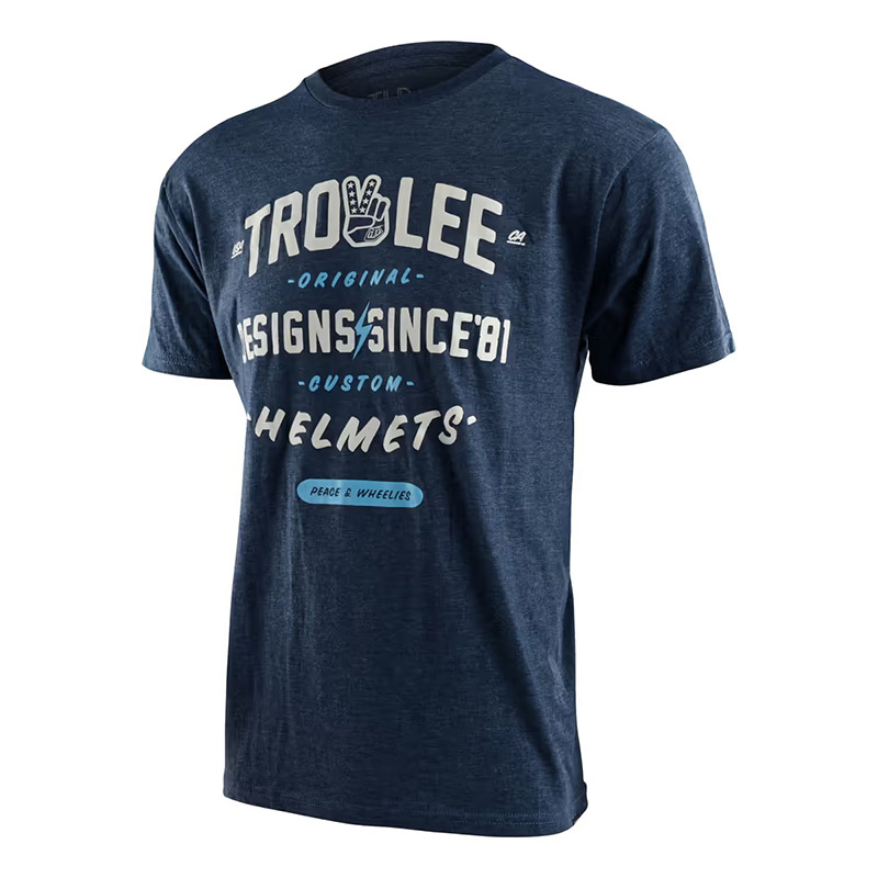 Troy Lee Designs Roll Out T Shirt blu