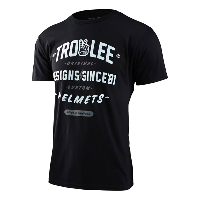 Troy Lee Designs Rollout T-Shirt schwarz