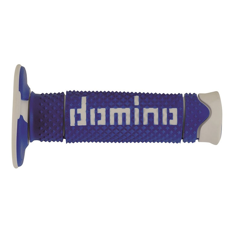 Coppia Manopole Domino A26041C DSH blu bianco