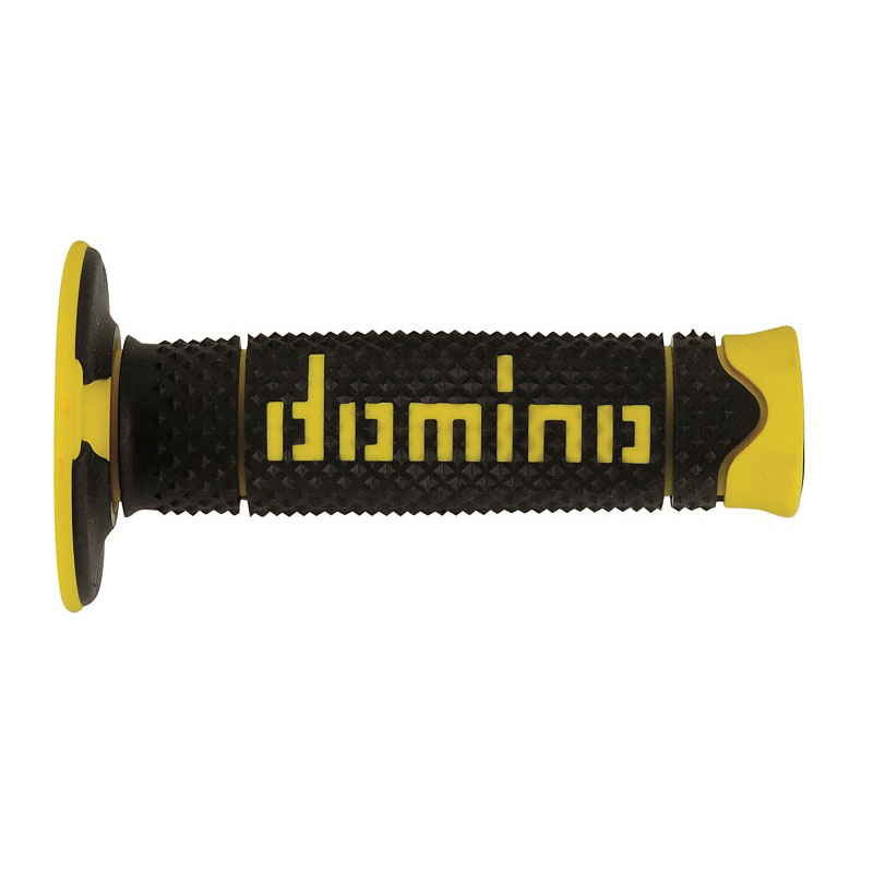 Coppia Manopole Domino A26041C DSH nero giallo