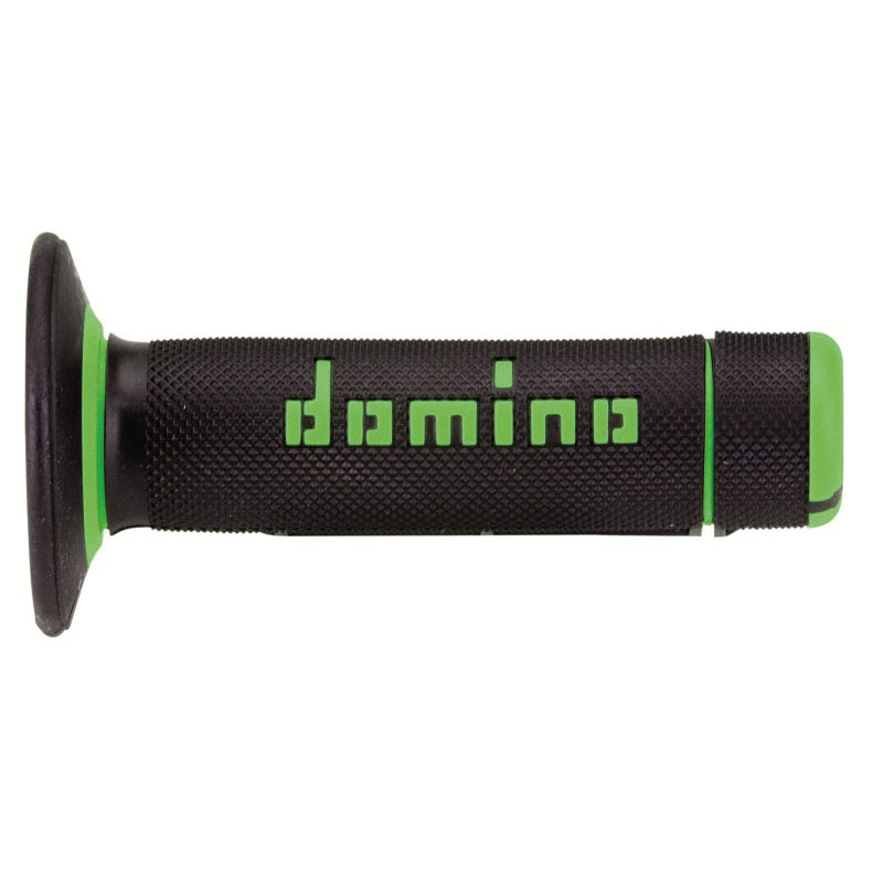 Coppia Manopole Domino A02041C nero verde