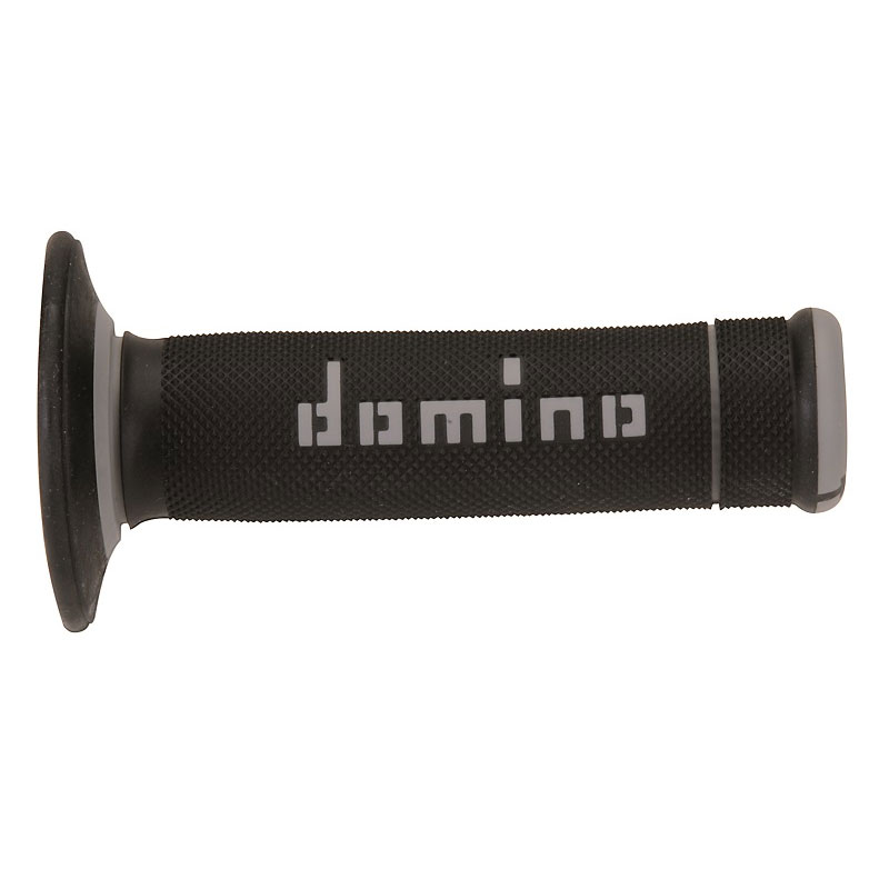 Coppia Manopole Domino X-Treme nero grigio