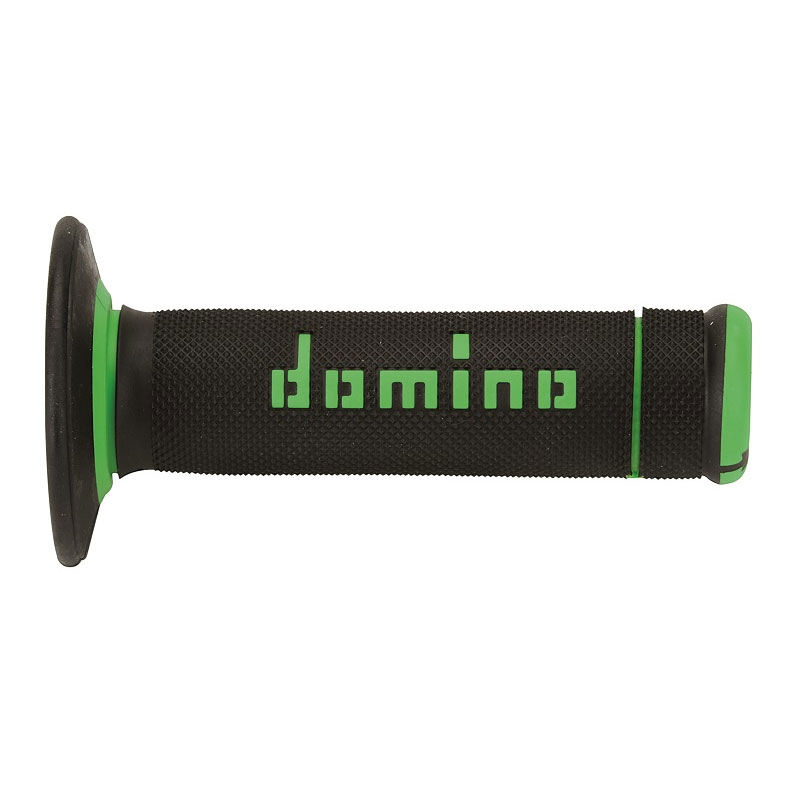 Coppia Manopole Domino X-Treme nero verde