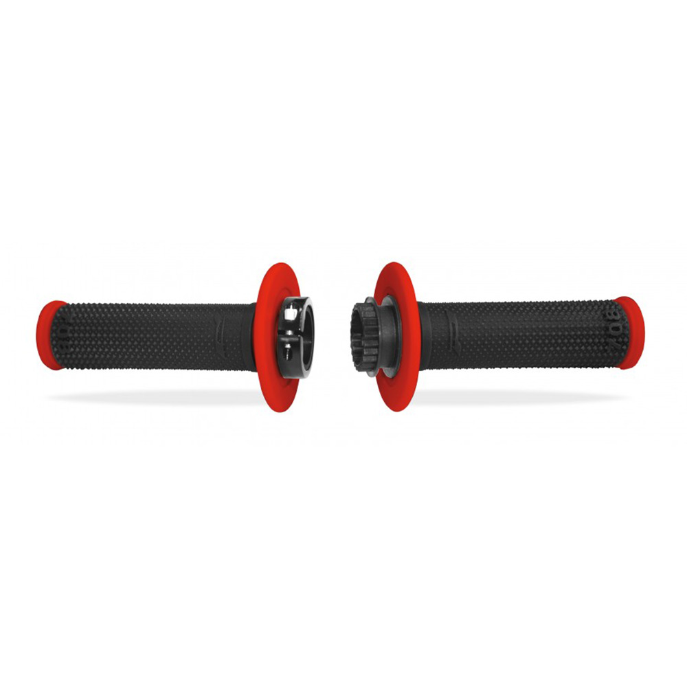 Manopole Progrip 708 Single Density Lock rosso