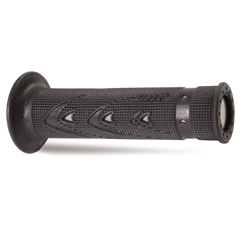 Manopole Progrip 721 Open End argento nero