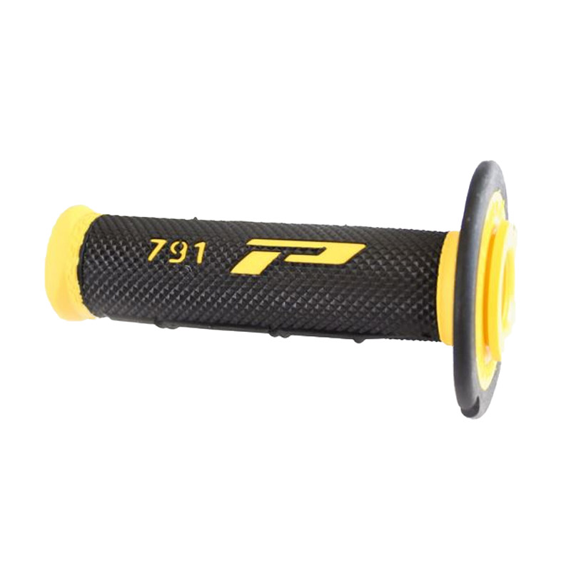 Manopole Progrip 791 DD Closed End nero giallo