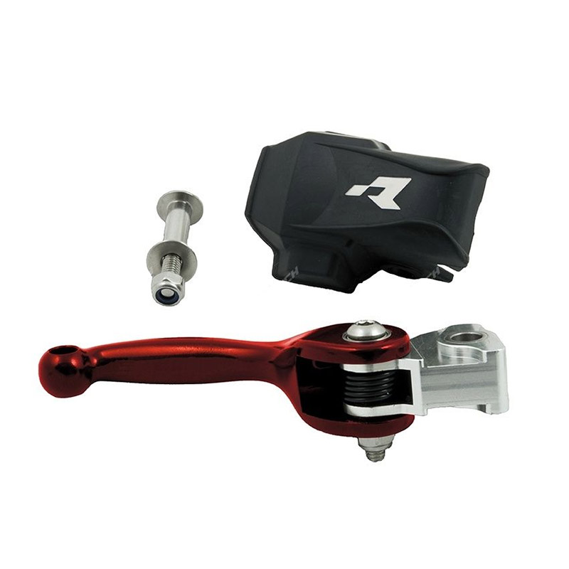 Racetech Lev11051 ブレーキレバー レッド