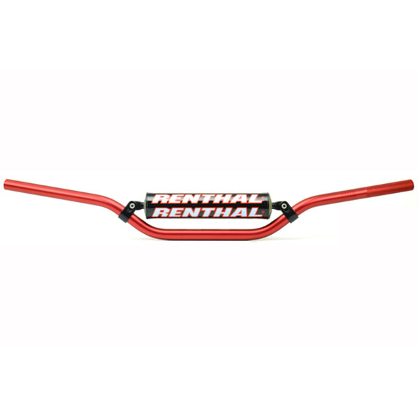 Guidon Renthal 22 mm RC 971 rouge